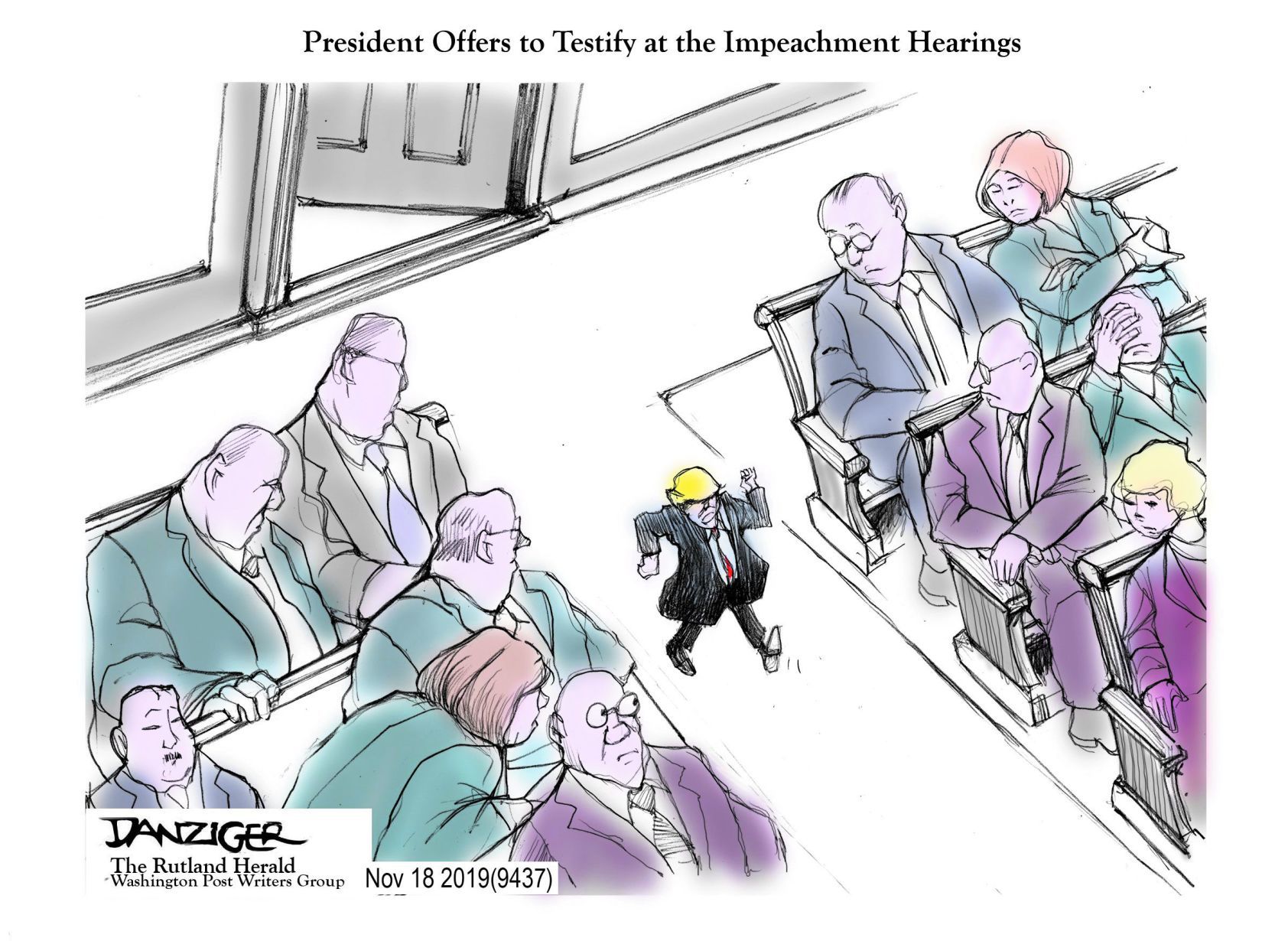 Jeff Danziger cartoon